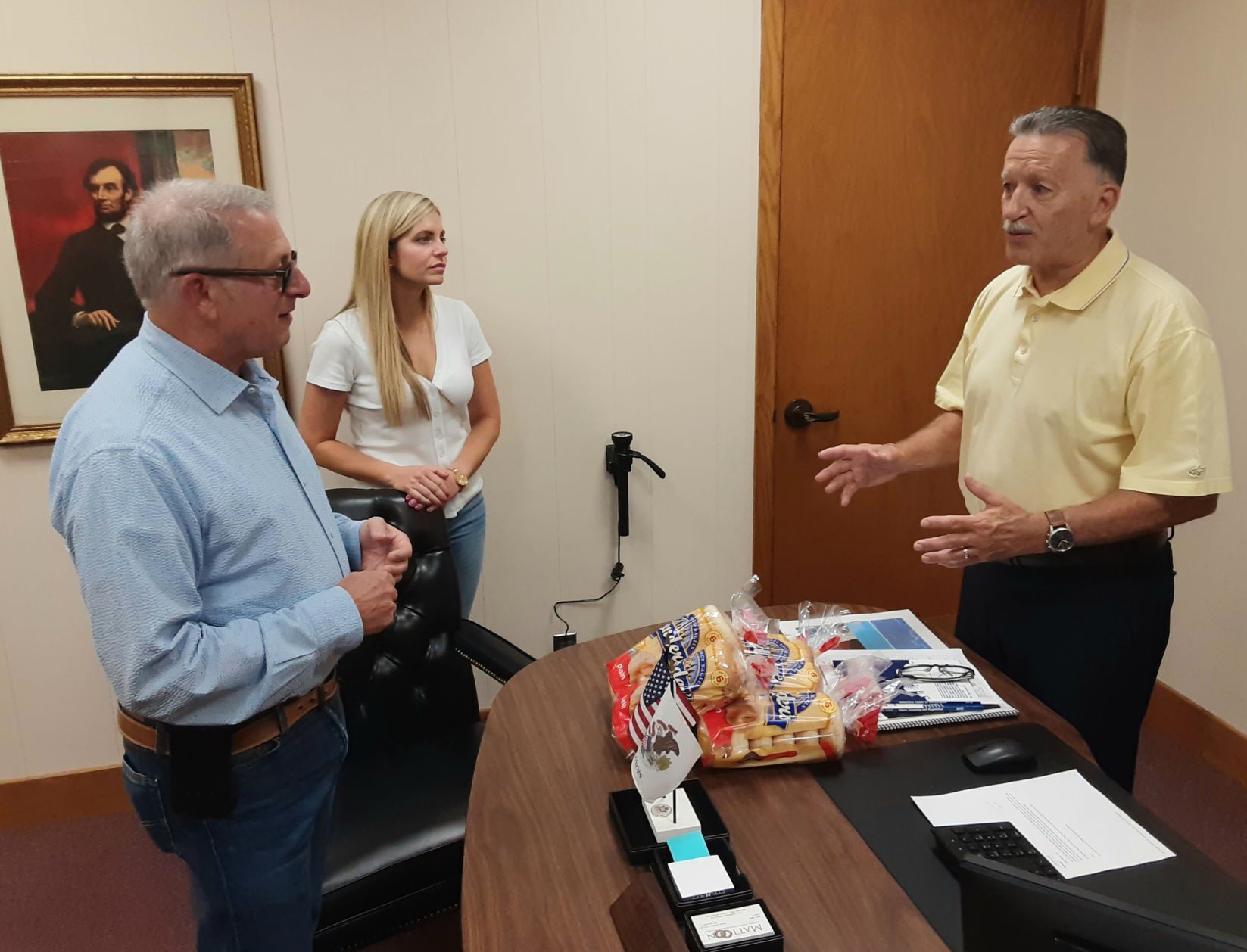 Lenders visit